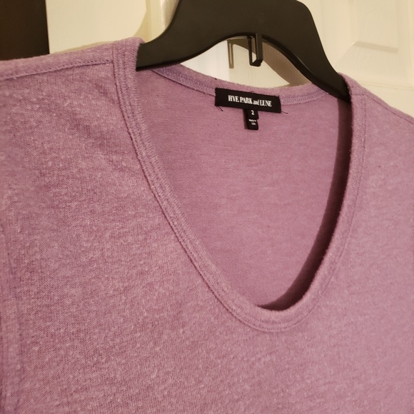 💫LAST ONE💫Hye Park & Lune Size Medium (#2) Purple Saturn Tee - Picture 6 of 7